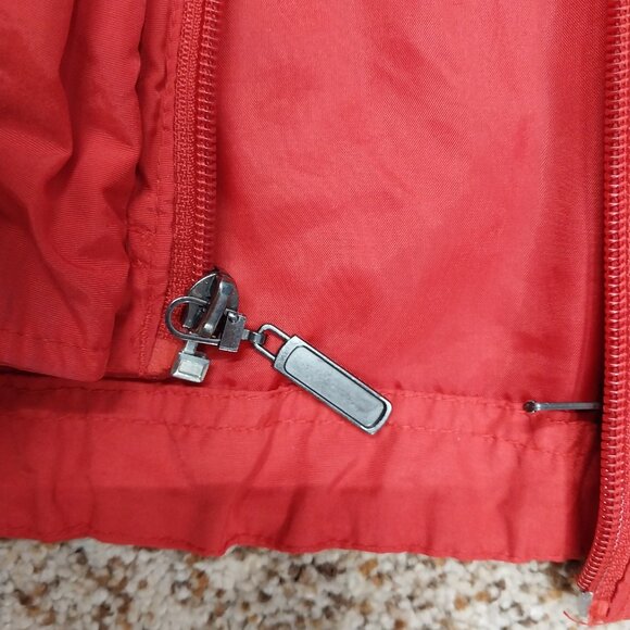 3161 Size XL S & B Active Hooded Rain Jacket In Red - Picture 6 of 12